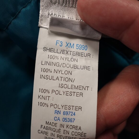 Columbia Radial Sleeve Jacket Men’s Large Teal/Black Vintage 90s Outdoor - Picture 12 of 16